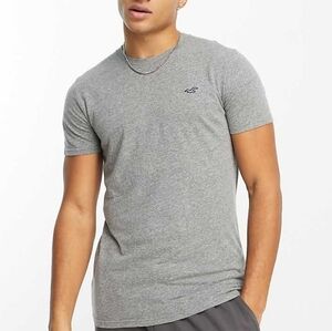 Hollister Men's Heather Gray Short Sleeve Tee NWT